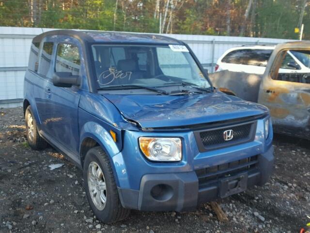 5J6YH28766L014611 - 2006 HONDA ELEMENT EX BLUE photo 1