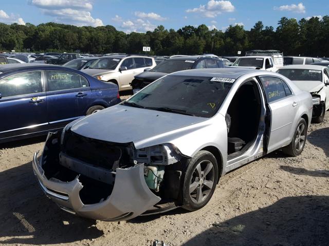 1G1ZC5EU3BF332207 - 2011 CHEVROLET MALIBU 1LT GRAY photo 2