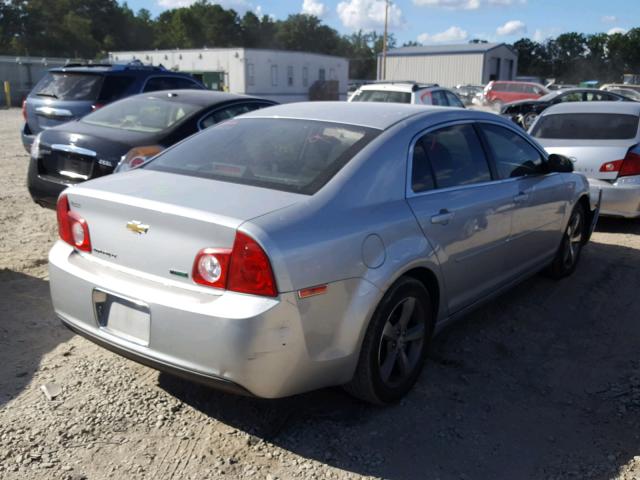 1G1ZC5EU3BF332207 - 2011 CHEVROLET MALIBU 1LT GRAY photo 4