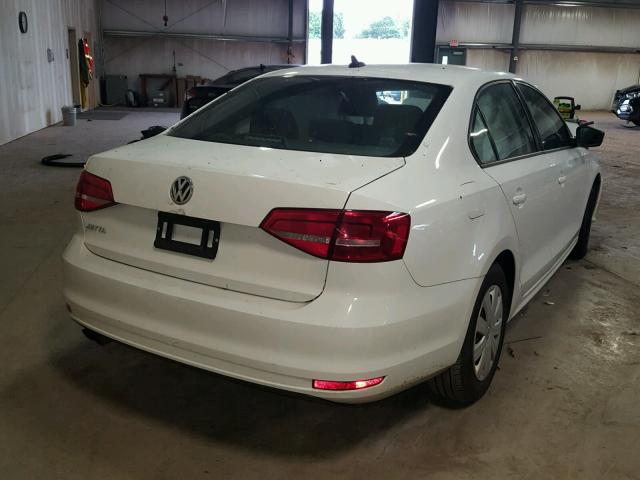 3VW2K7AJ7FM310538 - 2015 VOLKSWAGEN JETTA BASE 白色 照片 4