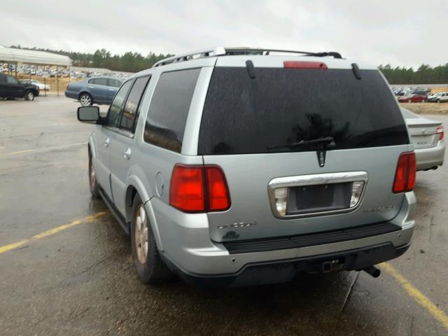 5LMFU27555LJ06812 - 2005 LINCOLN NAVIGATOR BLUE photo 3