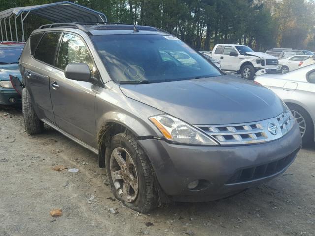 JN8AZ08WX5W425561 - 2005 NISSAN MURANO SL GRAY photo 1