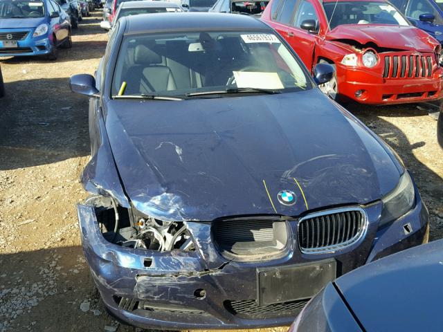 WBAPK7C52BA820860 - 2011 BMW 328 XI BLUE photo 7