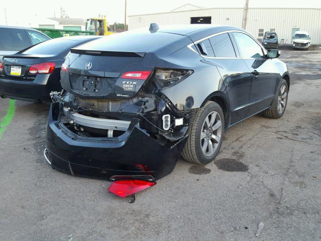 2HNYB1H63DH500211 - 2013 ACURA ZDX BLACK photo 4