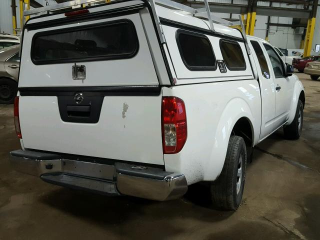 1N6BD0CT2FN756974 - 2015 NISSAN FRONTIER S WHITE photo 4