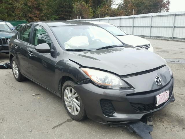 JM1BL1V77C1596878 - 2012 MAZDA 3 I GRAY photo 1