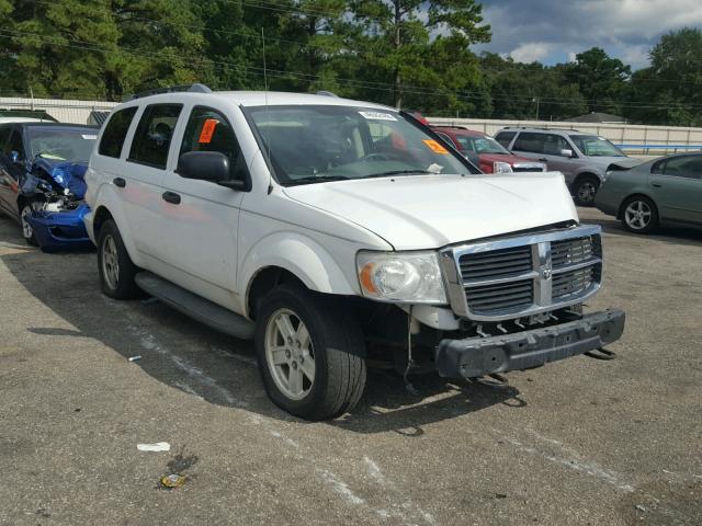 1D8HB38P49F712877 - 2009 DODGE DURANGO SE WHITE photo 1