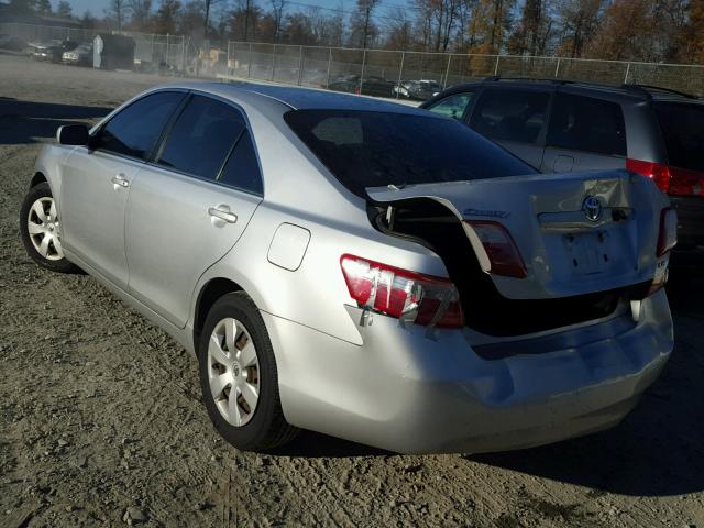 4T1BE46K98U236737 - 2008 TOYOTA CAMRY CE SILVER photo 3