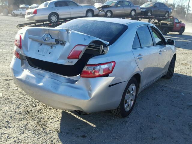 4T1BE46K98U236737 - 2008 TOYOTA CAMRY CE SILVER photo 4