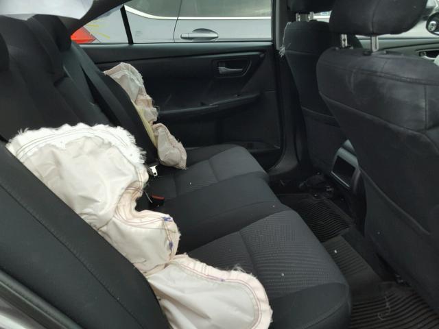 4T4BF1FK4GR579830 - 2016 TOYOTA CAMRY LE ნაცრისფერი ფოტო 6