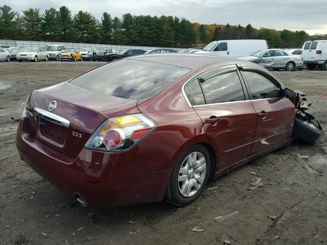 1N4AL2AP2CC243952 - 2012 NISSAN ALTIMA BAS BURGUNDY photo 4