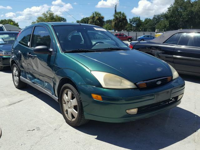 3FAFP31301R236798 - 2001 FORD FOCUS ZX3 GREEN photo 1