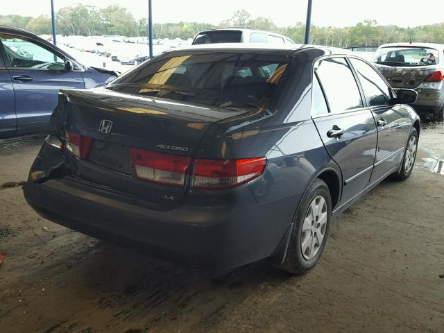 1HGCM563X3A133851 - 2003 HONDA ACCORD LX GRAY photo 4