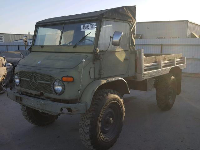 404114025298 - 1962 MERCEDES-BENZ UNIMOG GREEN photo 2