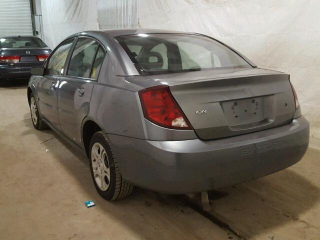 1G8AJ52F95Z130467 - 2005 SATURN ION LEVEL GRAY photo 3