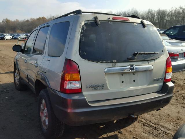 4F2CZ06133KM17558 - 2003 MAZDA TRIBUTE ES 棕色 照片 3