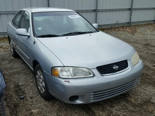 3N1CB51D32L666879 - 2002 NISSAN SENTRA XE SILVER photo 1