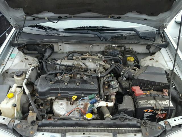 3N1CB51D32L666879 - 2002 NISSAN SENTRA XE SILVER photo 7