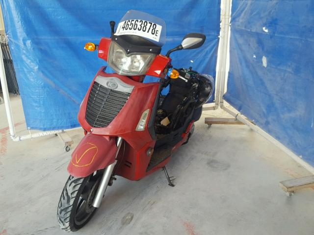 RFBD2K2179B190445 - 2009 KYMCO USA INC PEOPLE S RED photo 2