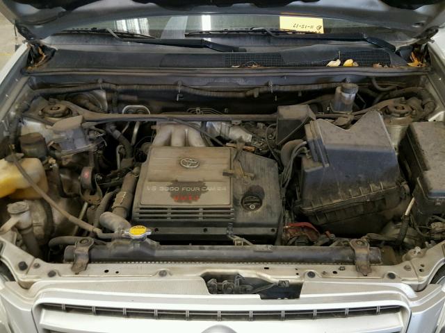 JTEGF21A630117002 - 2003 TOYOTA HIGHLANDER SILVER photo 7