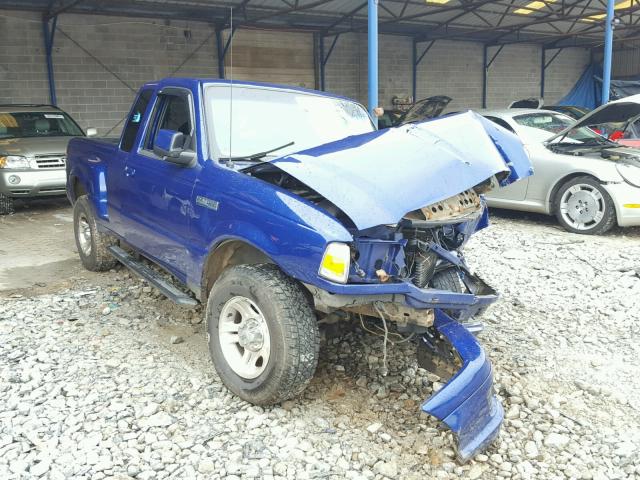 1FTYR44U56PA62281 - 2006 FORD RANGER SUP BLUE photo 1