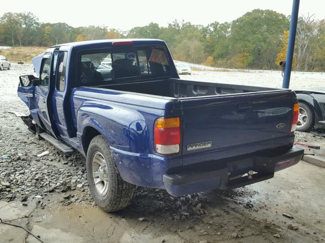 1FTYR44U56PA62281 - 2006 FORD RANGER SUP BLUE photo 3