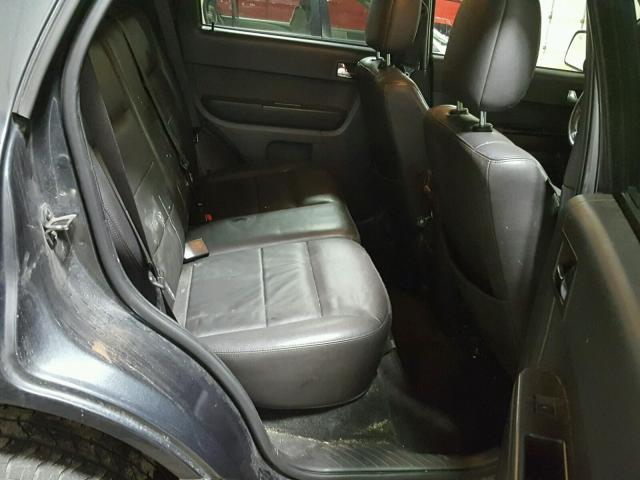 1FMCU04G19KB62838 - 2009 FORD ESCAPE LIM GRAY photo 6