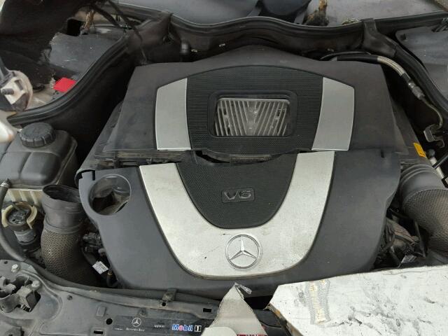 WDBRF52H46F745960 - 2006 MERCEDES-BENZ C GENERATI GRAY photo 7