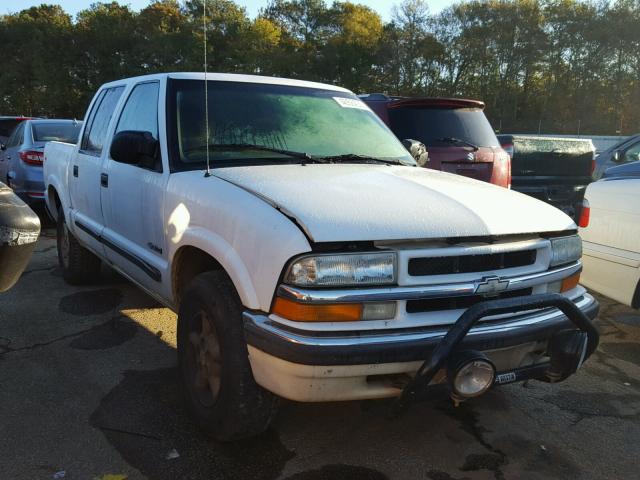 1GCDT13W72K241012 - 2002 CHEVROLET S TRUCK S1 WHITE photo 1