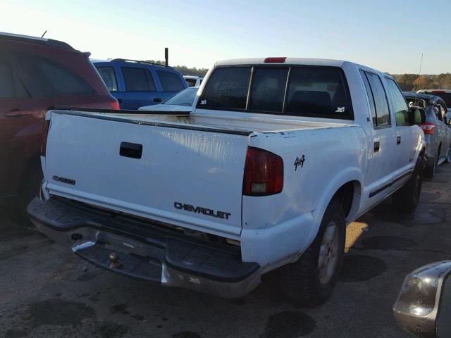 1GCDT13W72K241012 - 2002 CHEVROLET S TRUCK S1 WHITE photo 4