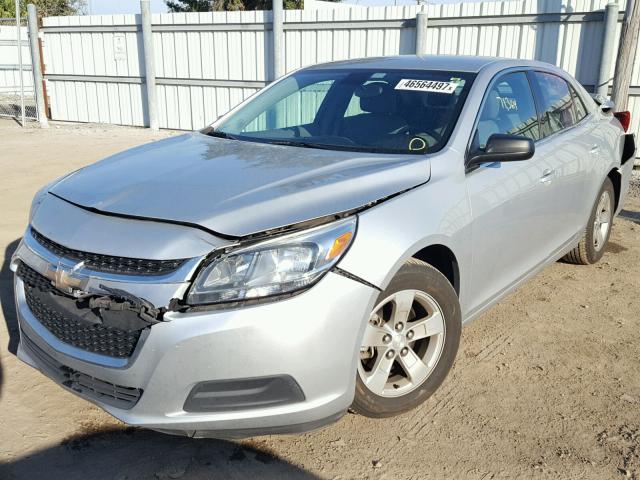 1G11B5SL9EF297611 - 2014 CHEVROLET MALIBU LS SILVER photo 2