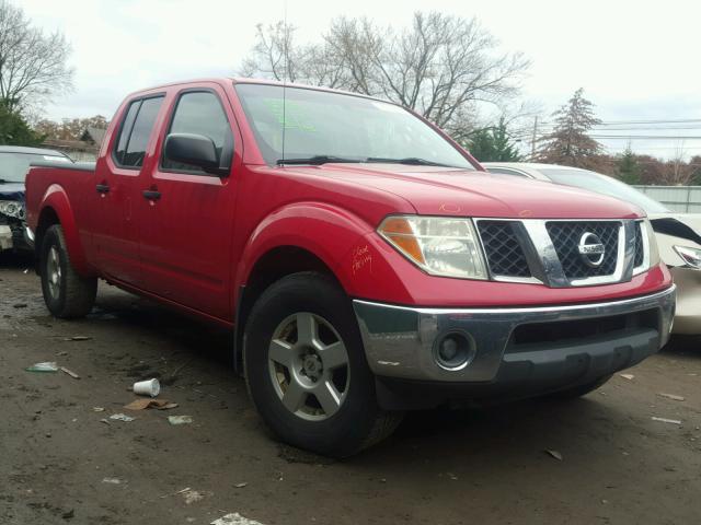 1N6AD09W18C448786 - 2008 NISSAN FRONTIER C RED photo 1