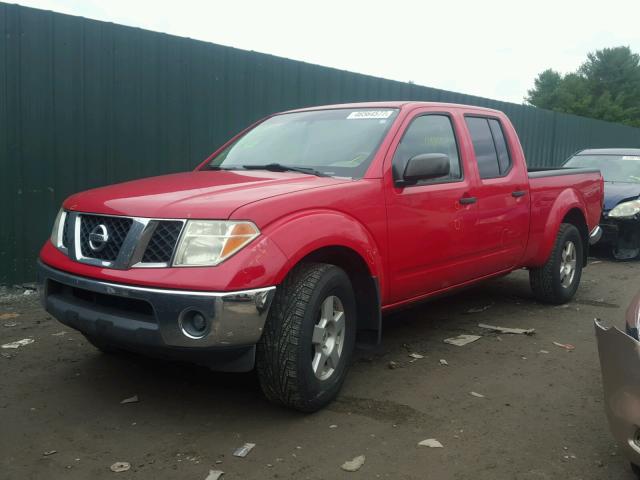 1N6AD09W18C448786 - 2008 NISSAN FRONTIER C RED photo 2