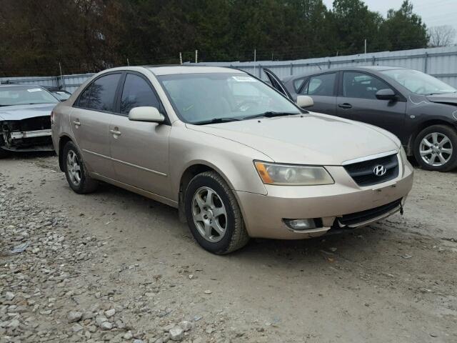 KMHET46C06A190581 - 2006 HYUNDAI SONATA GL TAN photo 1