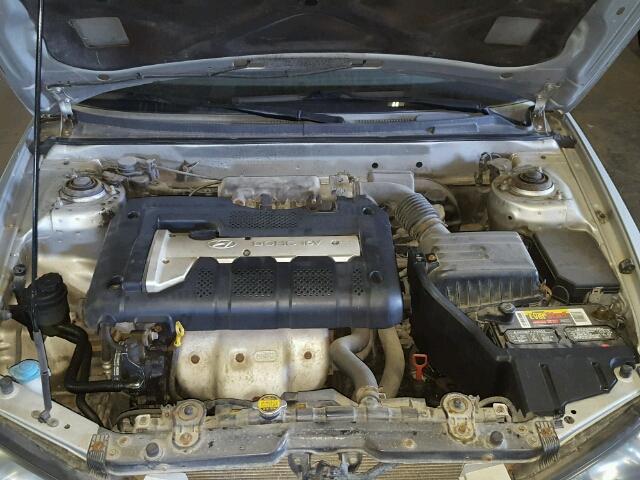 KMHDN45D41U211889 - 2001 HYUNDAI ELANTRA SILVER photo 7