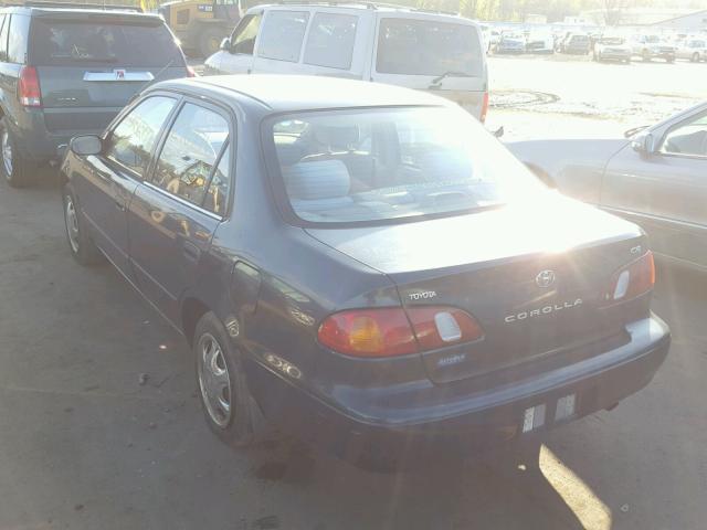 2T1BR12E1XC244933 - 1999 TOYOTA COROLLA GREEN photo 3