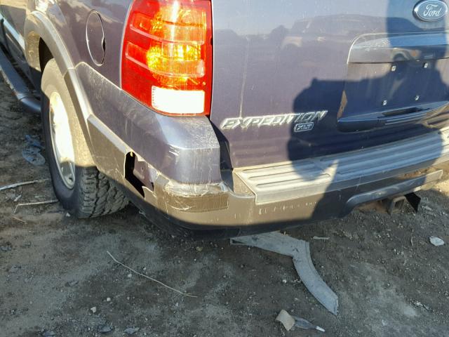 1FMFU16W04LA12066 - 2004 FORD EXPEDITION BLUE photo 9