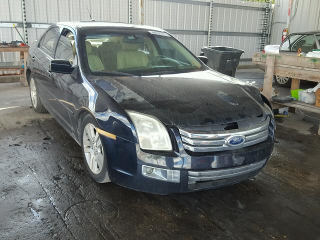 3FAHP08Z28R208075 - 2008 FORD FUSION SEL BLUE photo 1