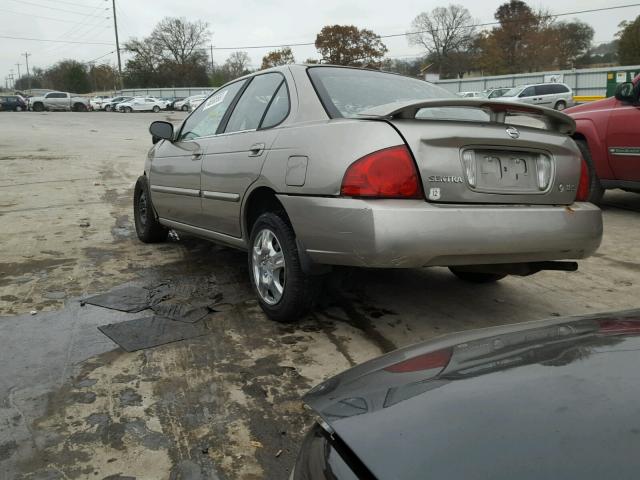 3N1CB51D44L844866 - 2004 NISSAN SENTRA 1.8 SILVER photo 3