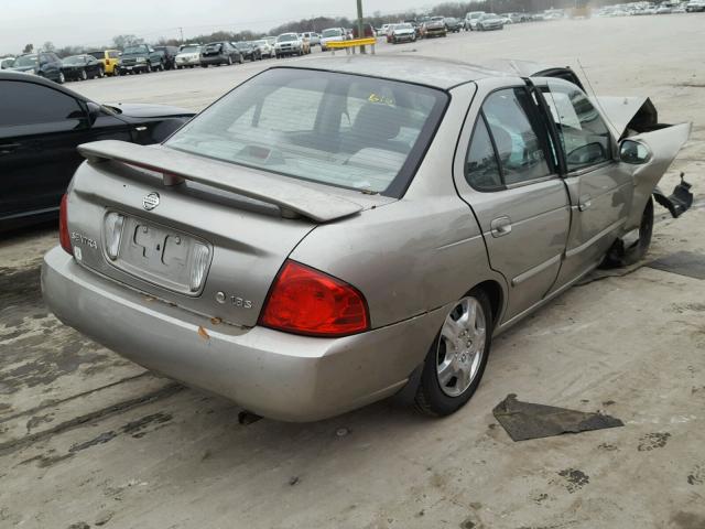 3N1CB51D44L844866 - 2004 NISSAN SENTRA 1.8 SILVER photo 4