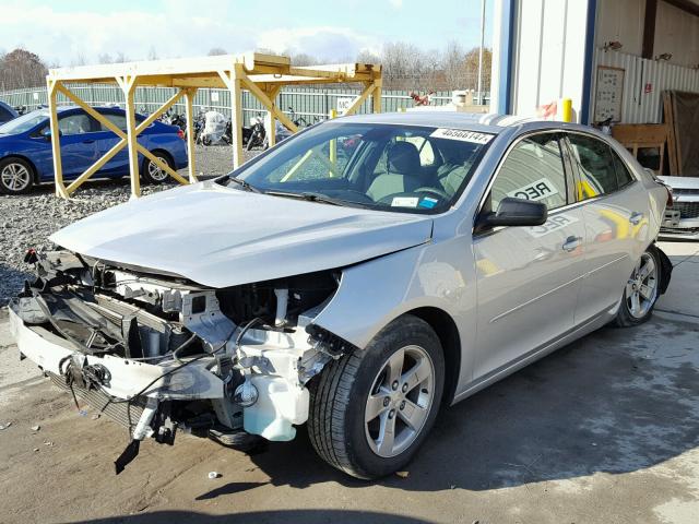 1G11B5SL6EF134253 - 2014 CHEVROLET MALIBU LS ვერცხლისფერი ფოტო 2