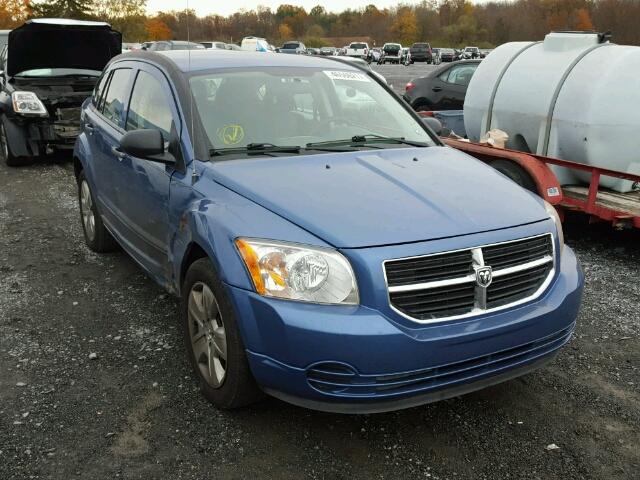 1B3HB48B57D187167 - 2007 DODGE CALIBER SX BLUE photo 1