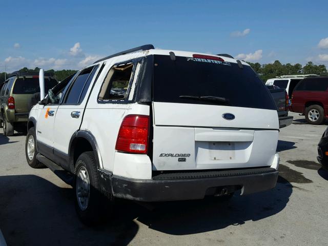 1FMZU63E02ZB09607 - 2002 FORD EXPLORER X WHITE photo 3