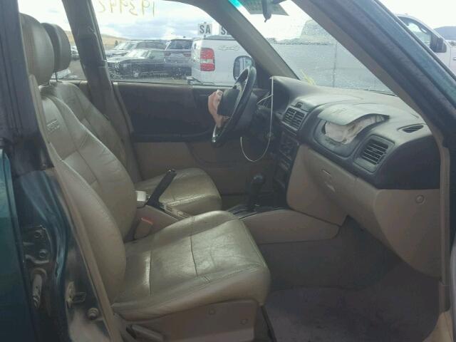 JF1SF6554WH704359 - 1998 SUBARU FORESTER S GREEN photo 5