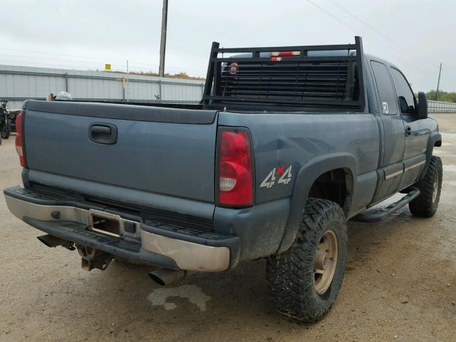 1GCHK29U26E191771 - 2006 CHEVROLET SILVERADO BLUE photo 4