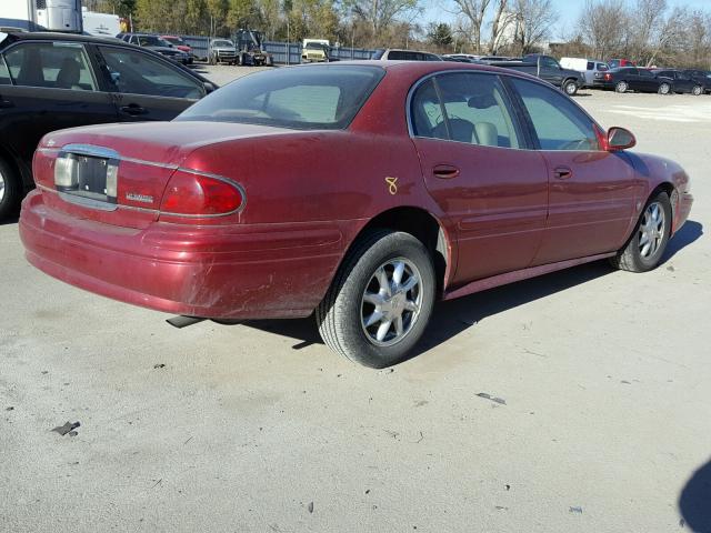 1G4HR54KX5U226768 - 2005 BUICK LESABRE LI RED photo 4