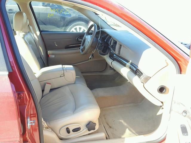 1G4HR54KX5U226768 - 2005 BUICK LESABRE LI RED photo 5