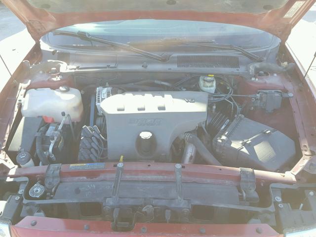 1G4HR54KX5U226768 - 2005 BUICK LESABRE LI RED photo 7