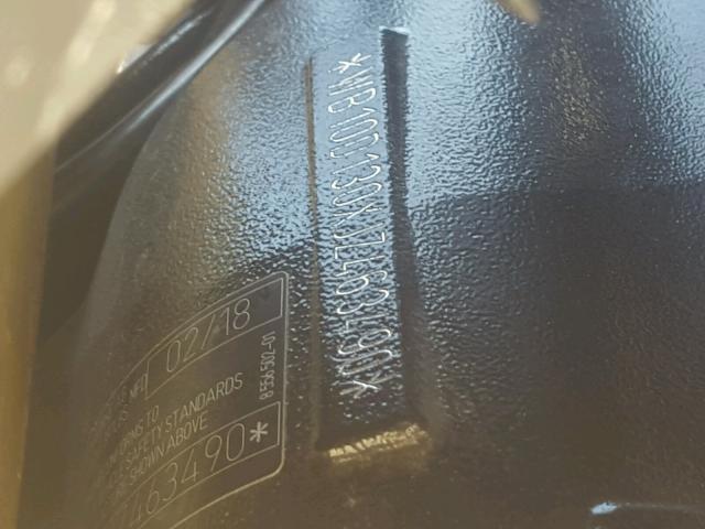 WB10D130XJZ463490 - 2018 BMW S 1000 XR WHITE photo 10