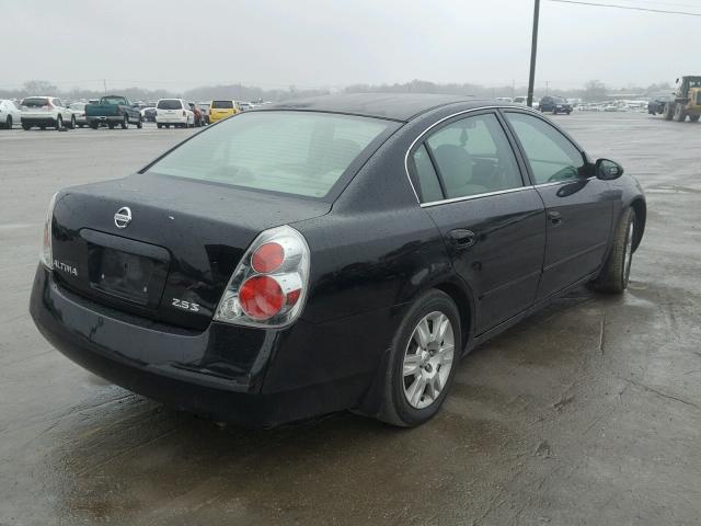 1N4AL11D25C316191 - 2005 NISSAN ALTIMA S BLACK photo 4